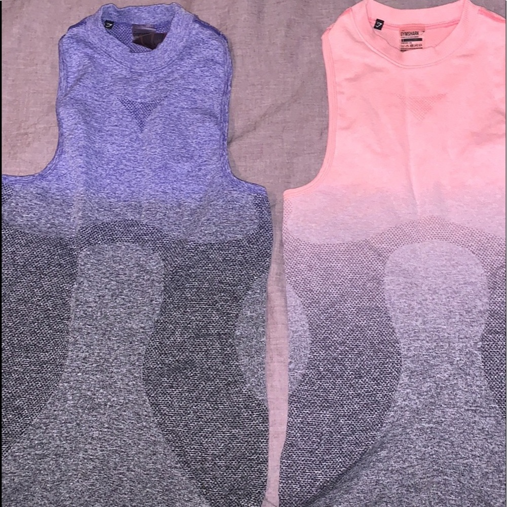 Gymshark ombré tops
